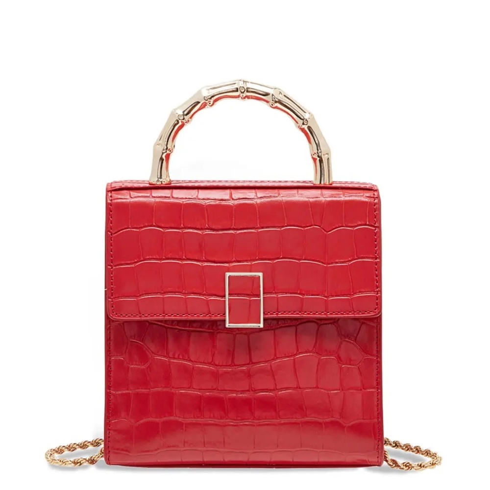 Loeffler Randall Red Tani Mini Square Cro